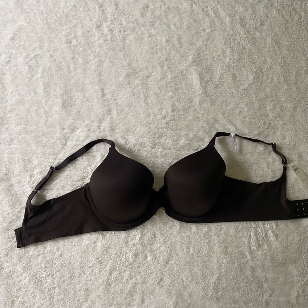 Chocolate brown Aerie Real Sunnie Full Coverage 36DD bra